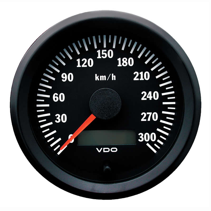 VDO Cockpit Vision Speedometer 300 Km/h 100mm 12-24V